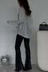 'Acacia' Sequin Long Sleeve Shirt - Celes Fashion